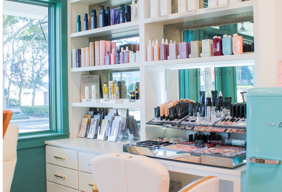 Beauty Bar Galveston interior vibe